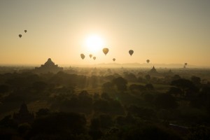 Sunrise in Bagan