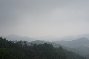 Mountains in Laos.
